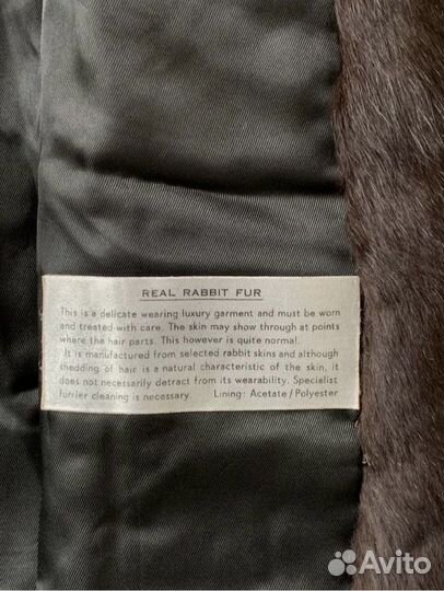 Полушубок из кролика