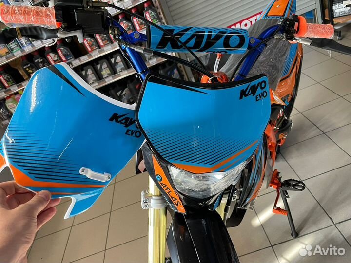 Питбайк kayo evolution yx125/yx140 c Эл.старт