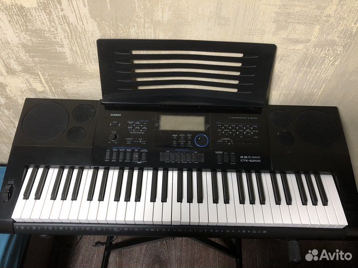 Синтезатор casio ctk 6200