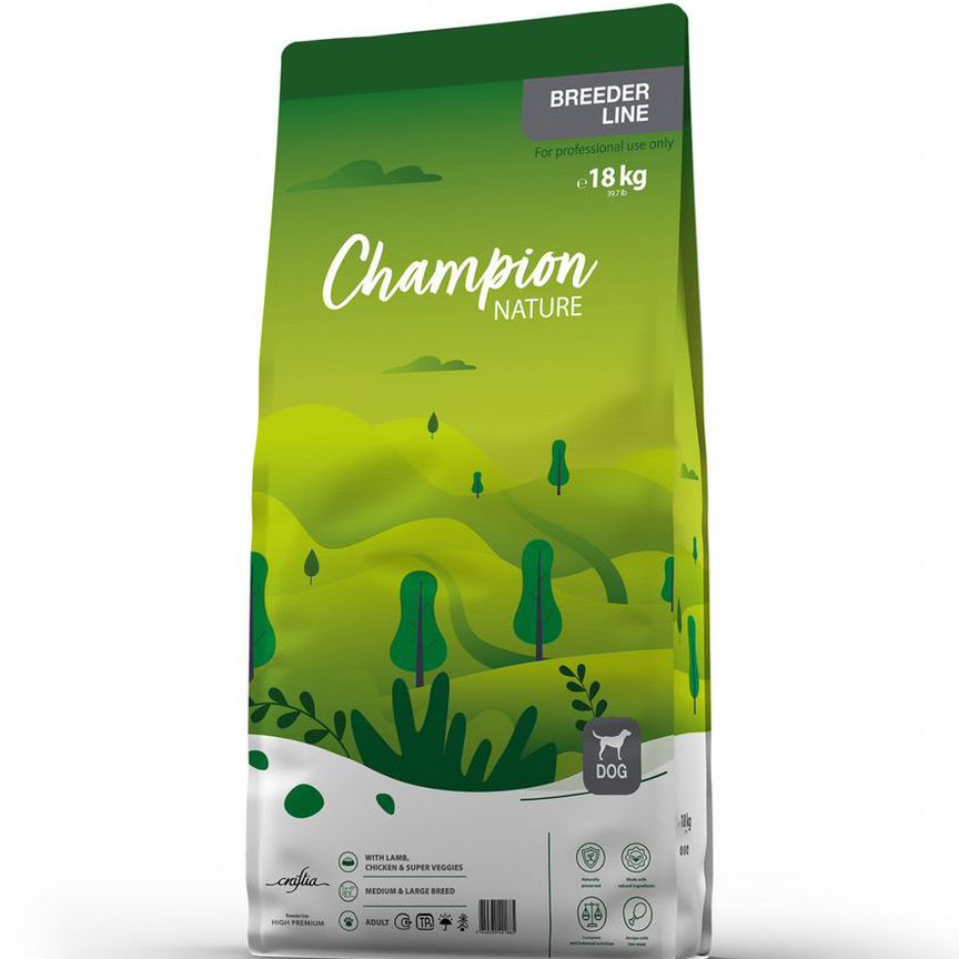 Сухой корм craftia champion nature premium