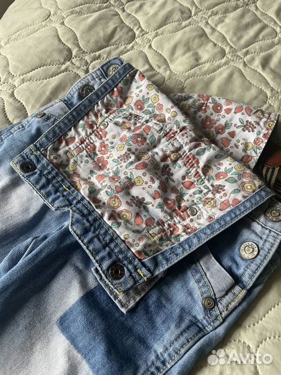 Джинсы для девочки 104 mothercare