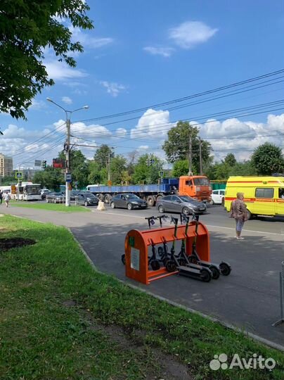 Велопарковка для электросамокатов (кикшеринг)