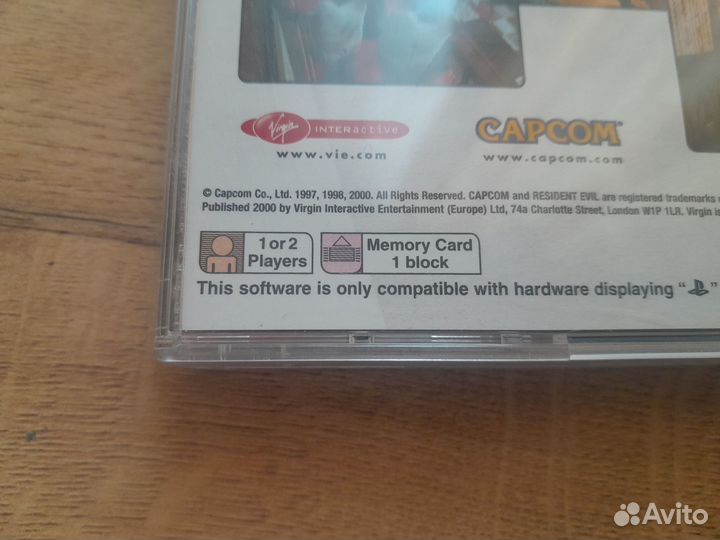 Resident evil (Value series). (PS1/PAL/Лицензия)