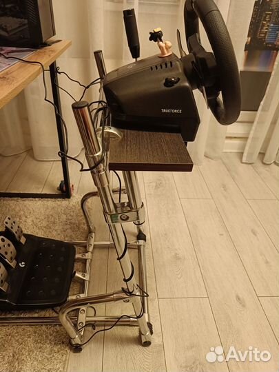 Руль logitech g923+стойка+кпп