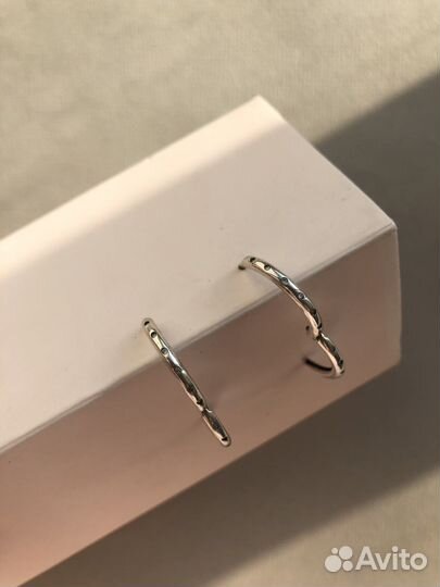 Серьги пандора 296244cz кольца