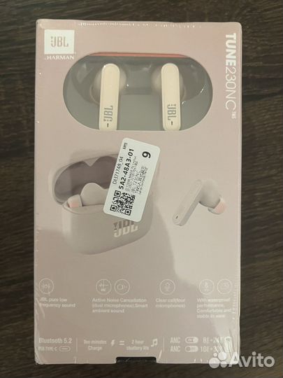 Беспроводные наушники JBL Tune 230NC