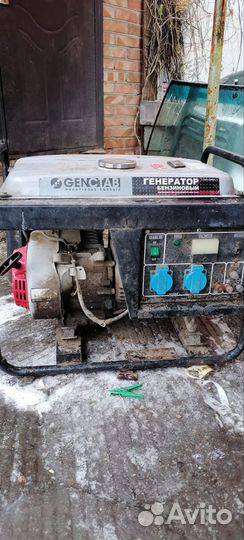 Генератор бензиновый бу, рабочий