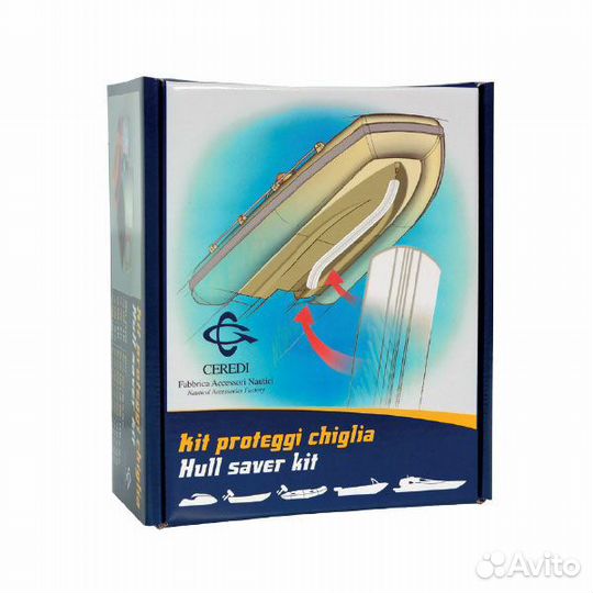 Защита киля Ceredi, 2.44 м, белый цвет 6798240 Cer