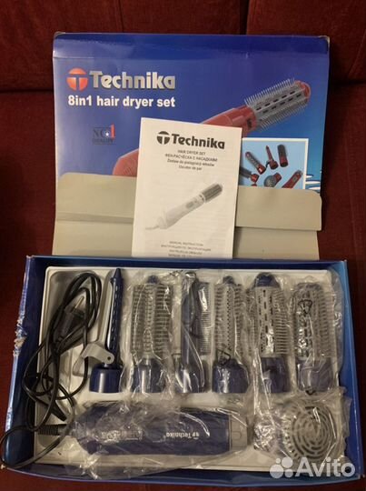 Фен- щетка с насадками