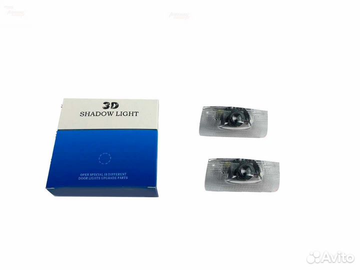 Проекция логотипа на двери toyota D9425