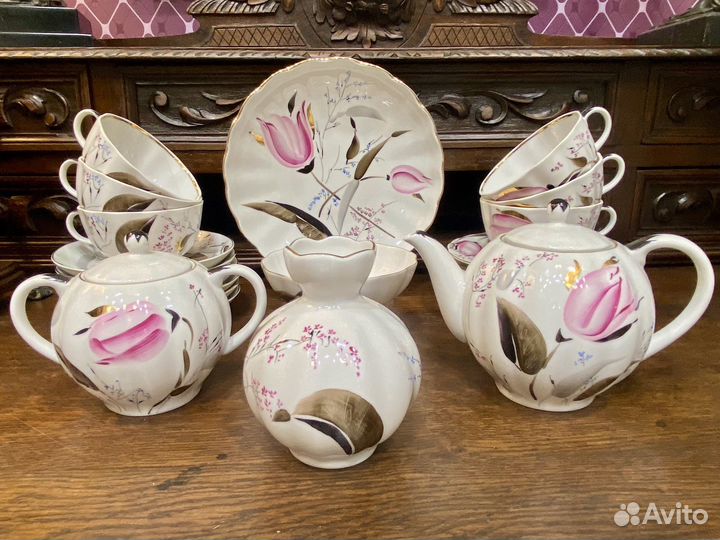 Чайный сервиз лфз фарфор