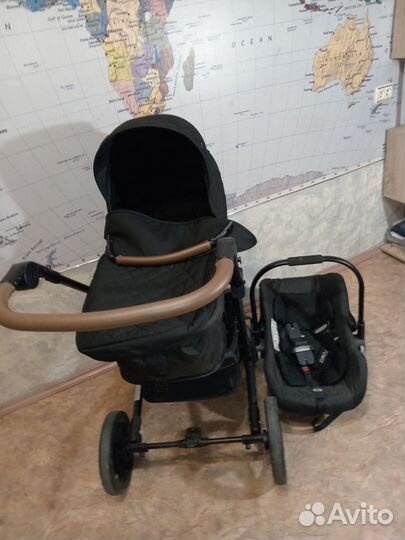 Коляска 3 в 1+ люлька-переноска