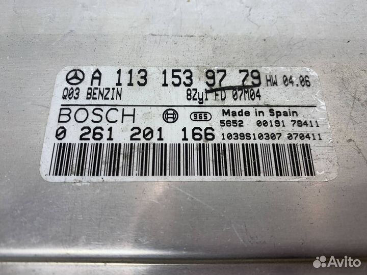Блок управления двигателем m113 Mercedes w164 w251