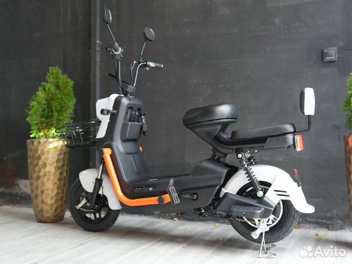 Электровелосипед YW-7777 800 Вт 48V20А белый