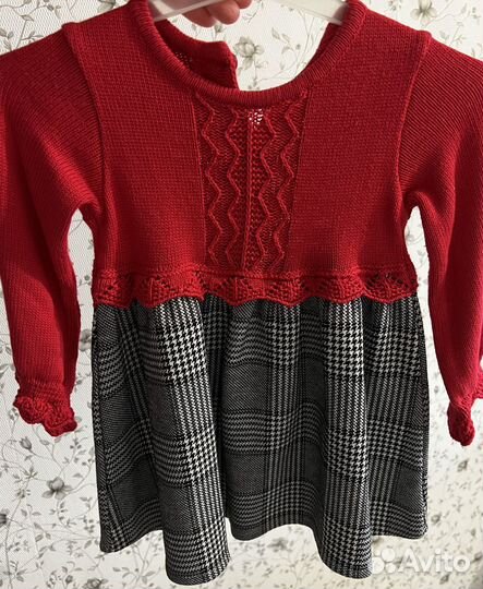 Платье для девочки 86