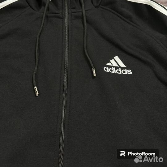 Флисовый спортивный костюм adidas