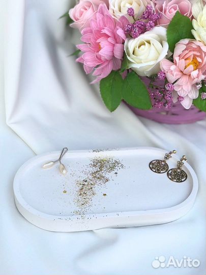 Поднос овальный