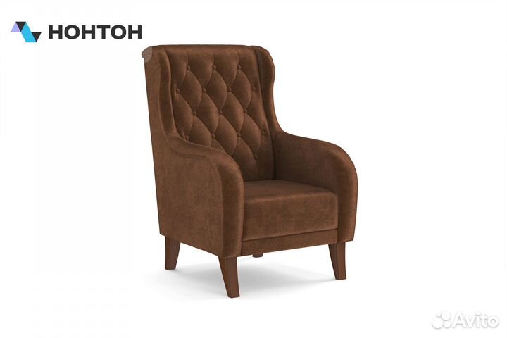 Кресло Амарант коричневое