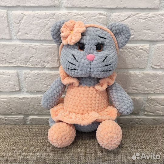 Мягкая игрушка котенок