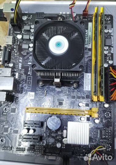 Материнская плата am4/а8-9600/8gb ddr4/cooler