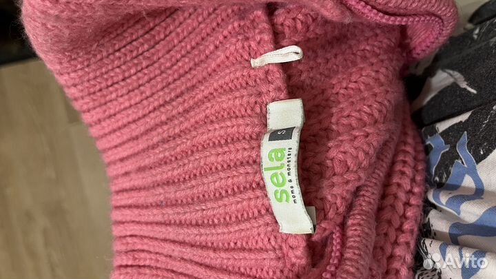 Свитер sela розовый