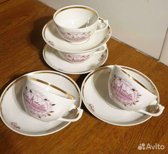 Чайные пары Дулево