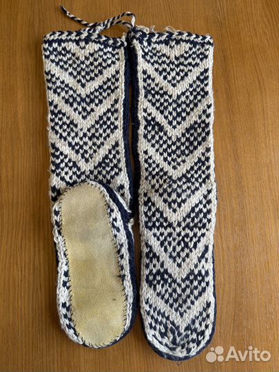 Афганские женские тёплые гольфы