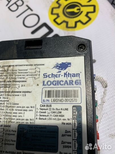 Блок управления сигнализации