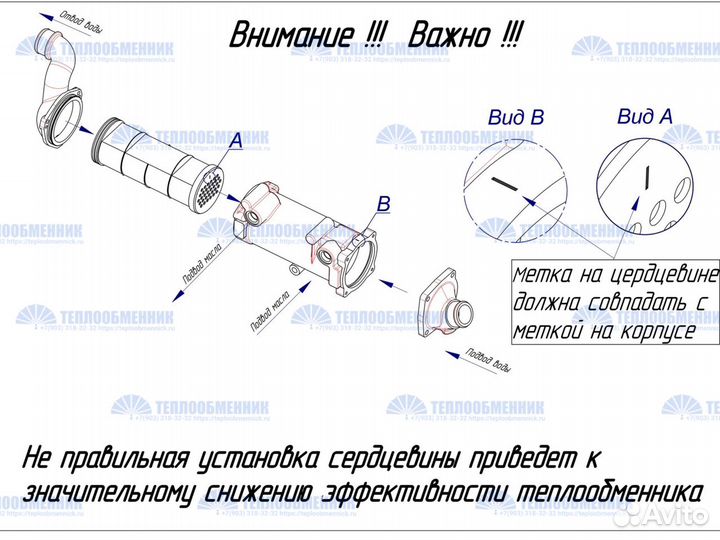 Элемент охлаждающий ямз 7601-1013650-13