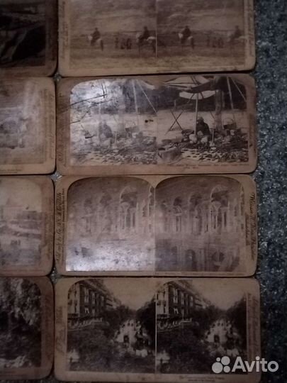Стерео фотокарточки дореволюционные