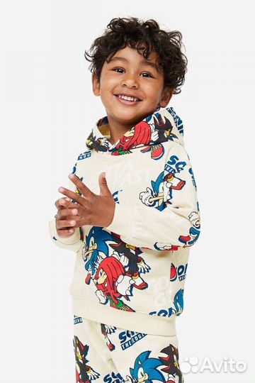Худи с капюшоном H&M Sonik