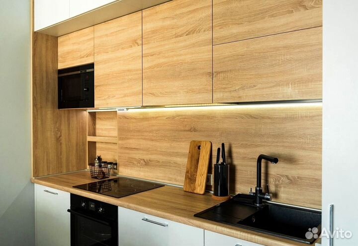 Кухня с островом по вашим размерам на заказ