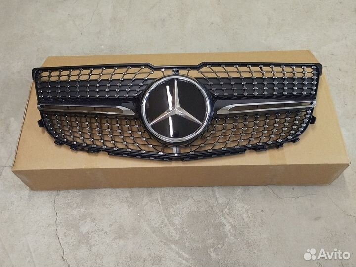 Решётка радиатора Мерседес GLK X 204 рестайлинг
