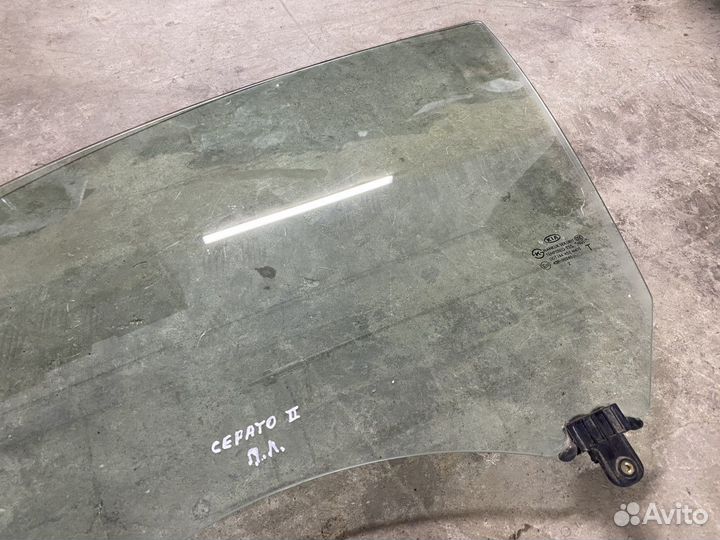 Стекло двери передней левой Kia Cerato (TD) II (20