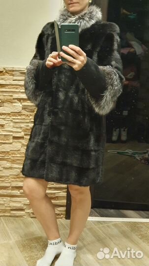 Шуба норковая
