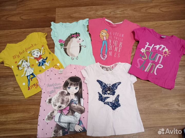 Фирменная одежда пакетом девочке