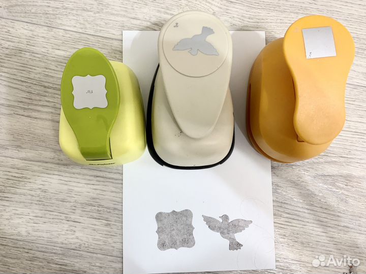 Фигурные дыроколы для скрапбукинга