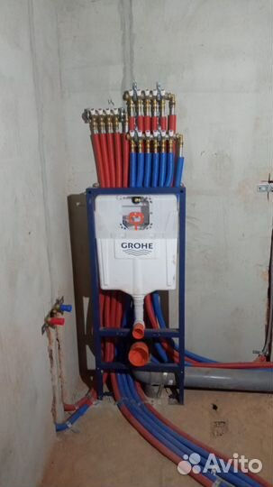 Монтаж отопления водоснабжения