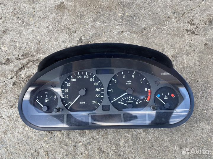 Щиток приборов bmw 3 e46