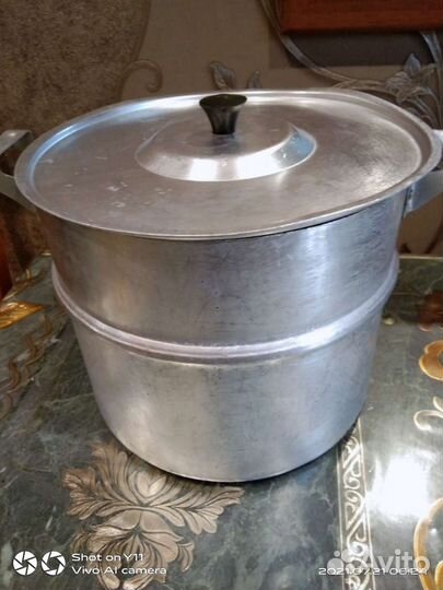 Алюминиевая посуда СССР разного объема