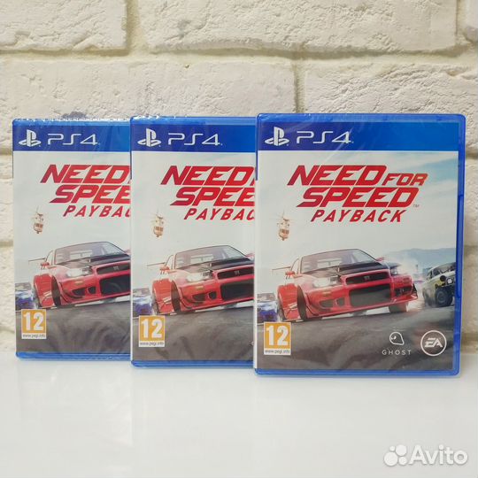 Need for Speed: Payback PS4 новый