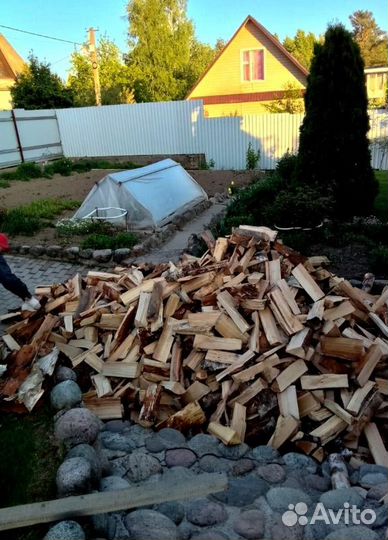Дрова Береза навалом сухие в Выборге любого объема