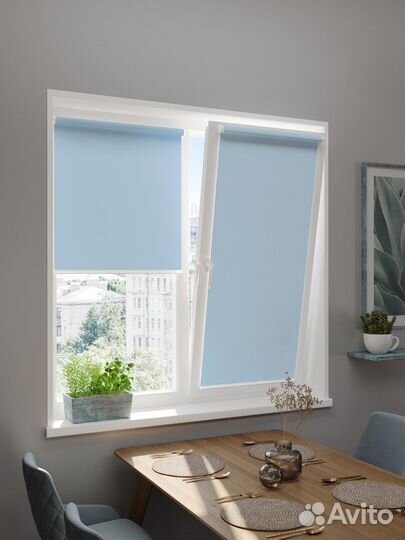 Рулонные шторы Блэкаут Желтые RAL1204