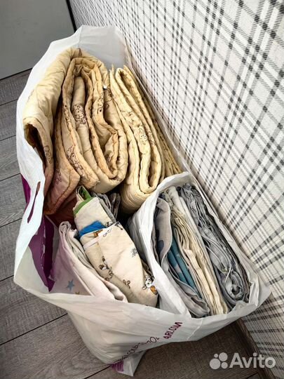 Одеяло и постель детская 105х140 2шт