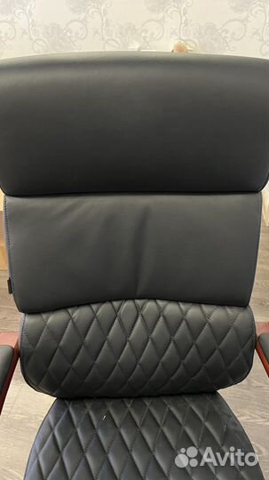 Кресло Everprof President натуральная кожа