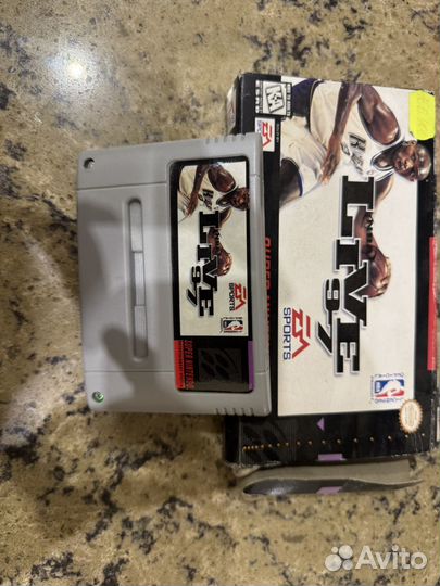 Картридж Super nintendo easports Live97