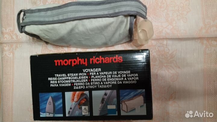 Утюг паровой дорожный Вояжер Morphy Richards Лондо