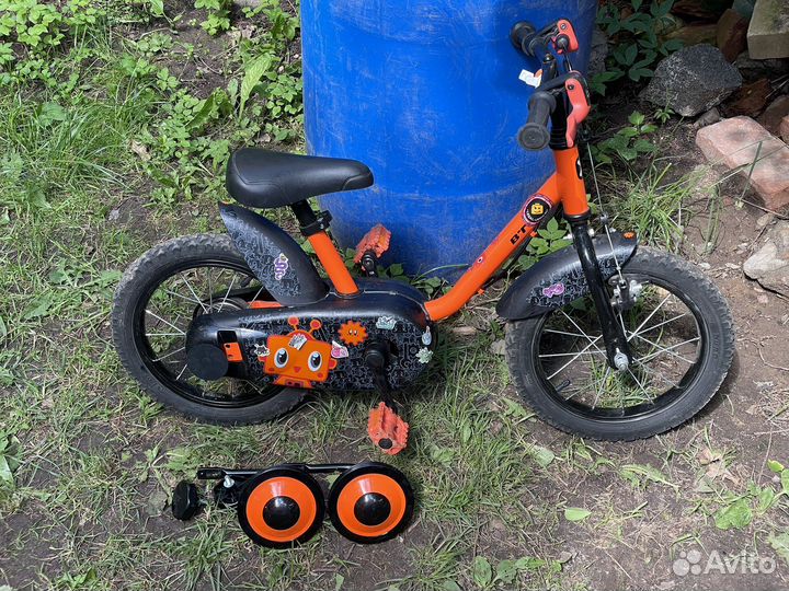 Детский велосипед btwin 14