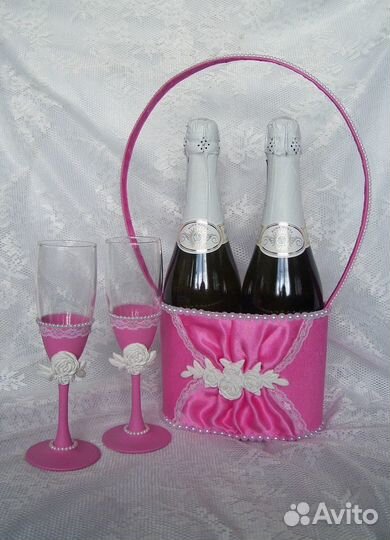 Свадебный набор ручной работы