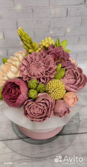 Зефирный букет учителю